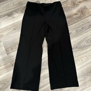 Chico’s Black Stretchy Front Seam Pants